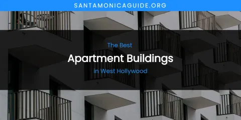 West Hollywood's Best Apartment Buildings